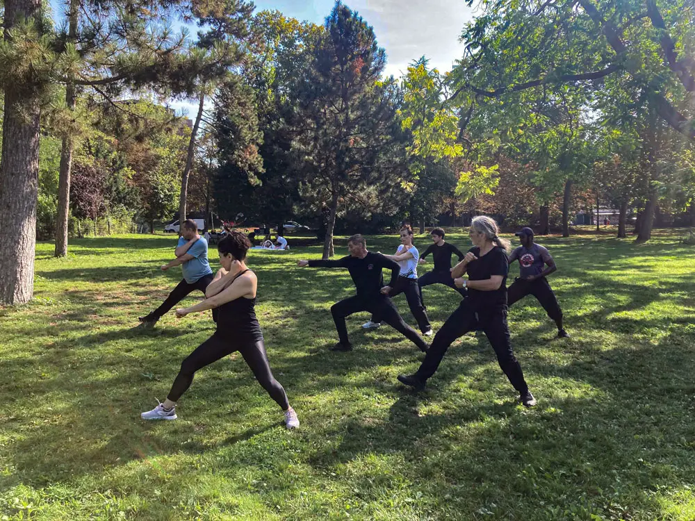 Des entrainements en plein air le dimanche